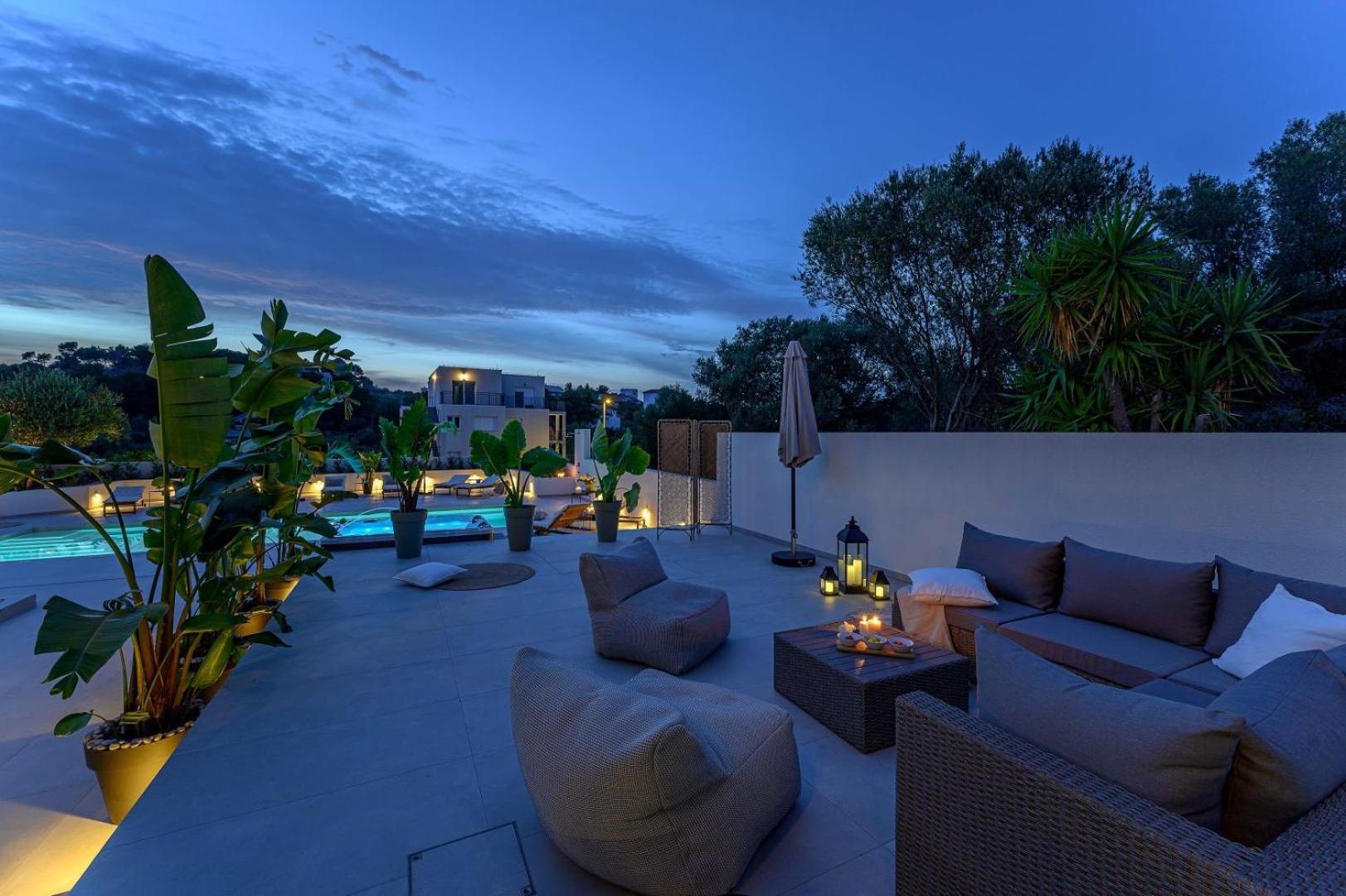 Luxury Villa Del Sogno With Pool, Jacuzzi, Parking Okrug Gornji Εξωτερικό φωτογραφία